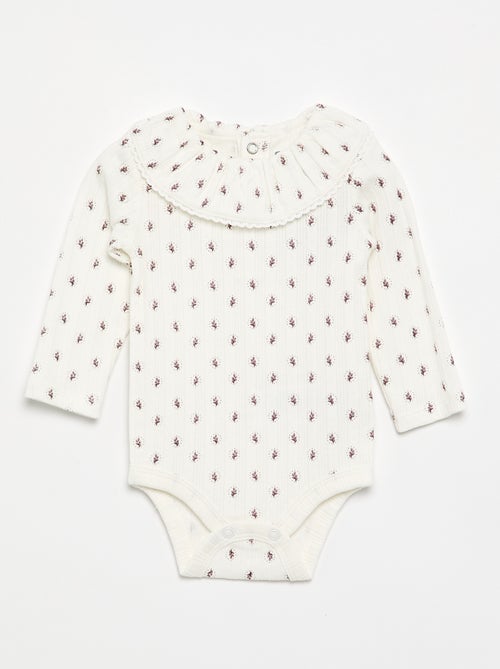 Pack de 2 bodis con cuello fantasía - Kiabi