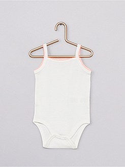 Pack de 2 bodis de tirantes - Kiabi