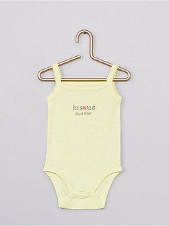 Pack de 2 bodis de tirantes - Kiabi