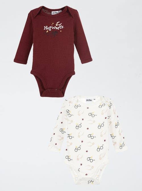 Pack de 2 bodis "Harry Potter" - Kiabi Pack de 2 bodis "Harry Potter" - Kiabi