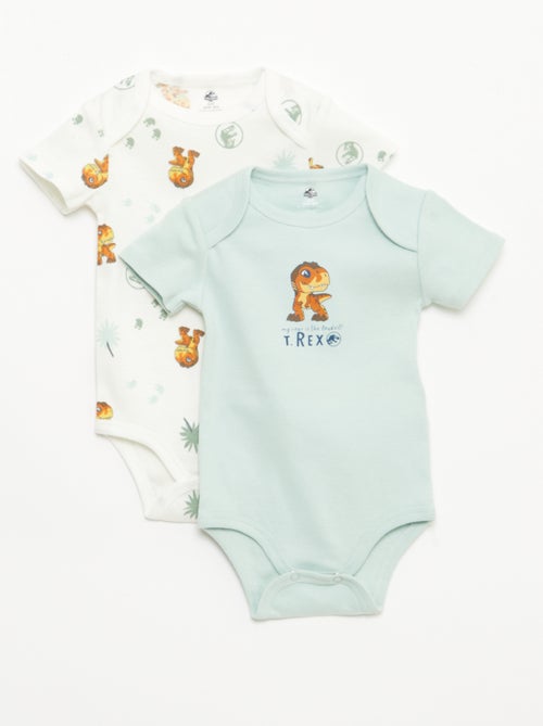 Pack de 2 bodis 'Jurassic World' - Kiabi