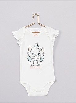 Pack de 2 bodis 'Marie' de 'Los Aristogatos' - Kiabi