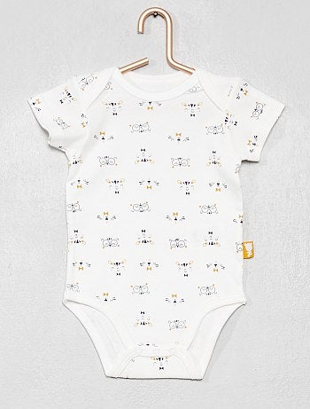 Niño 0-36 meses - Pack de 2 bodis 'Petit Béguin' - Kiabi