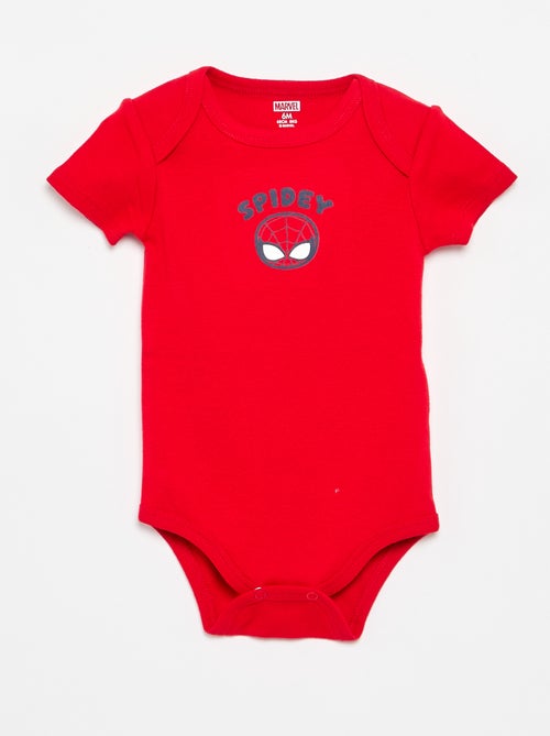 Pack de 2 bodys 'Spider-Man' 'Marvel' - Kiabi