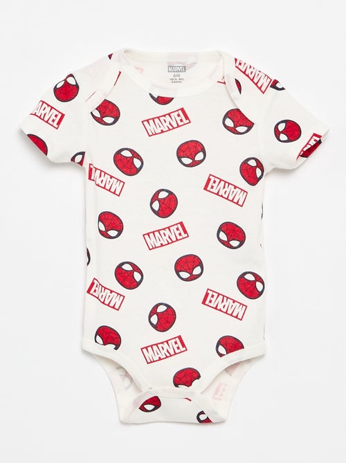 Pack de 2 bodys 'Spider-Man' 'Marvel' - Kiabi