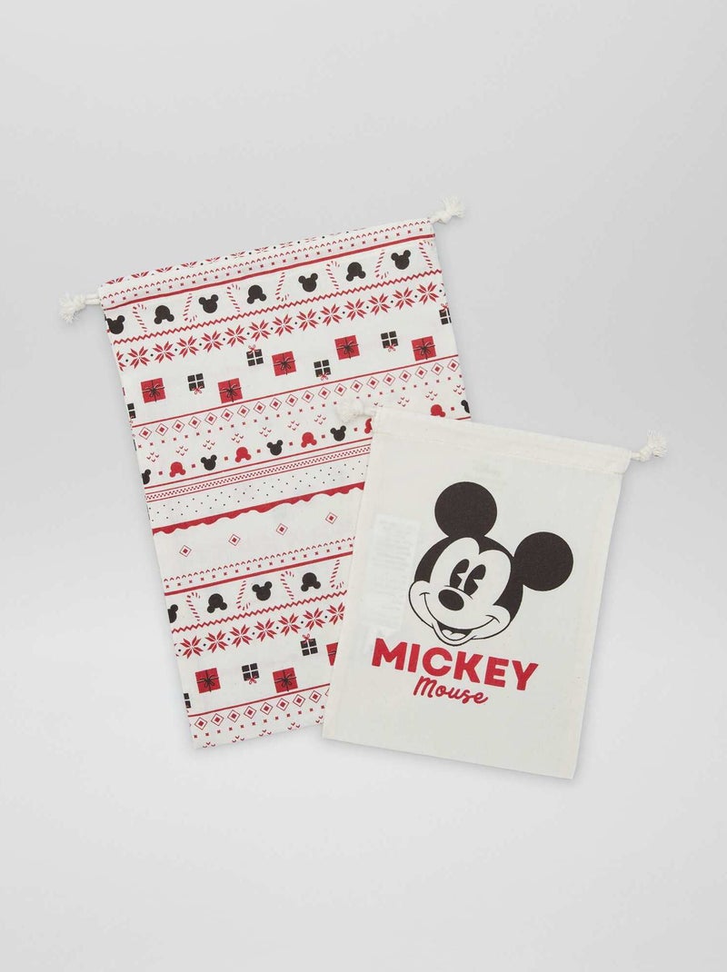 Pack de 2 bolsas de Navidad 'Disney' mickey - Kiabi