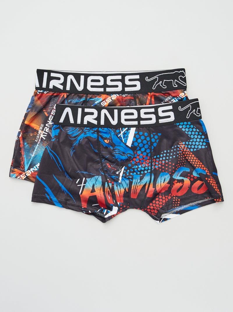 Pack de 2 bóxers 'Airness' AZUL - Kiabi