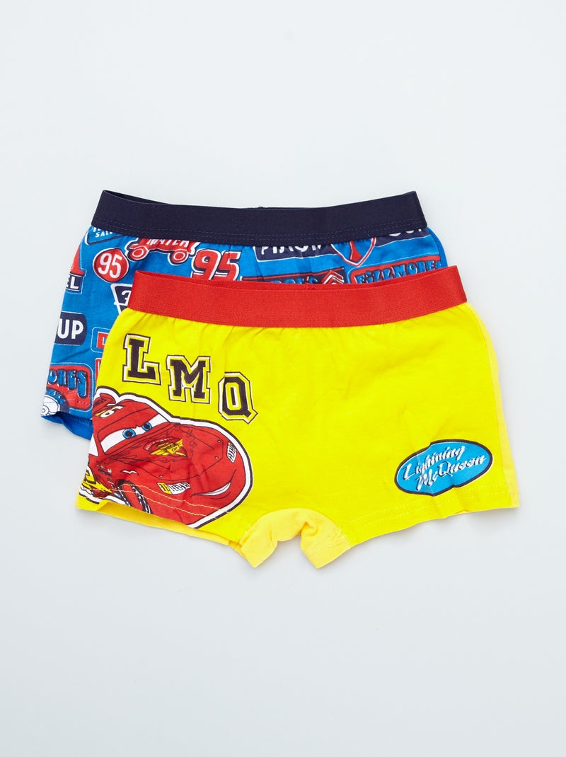 Pack de 2 boxers 'Cars' AMARILLO - Kiabi