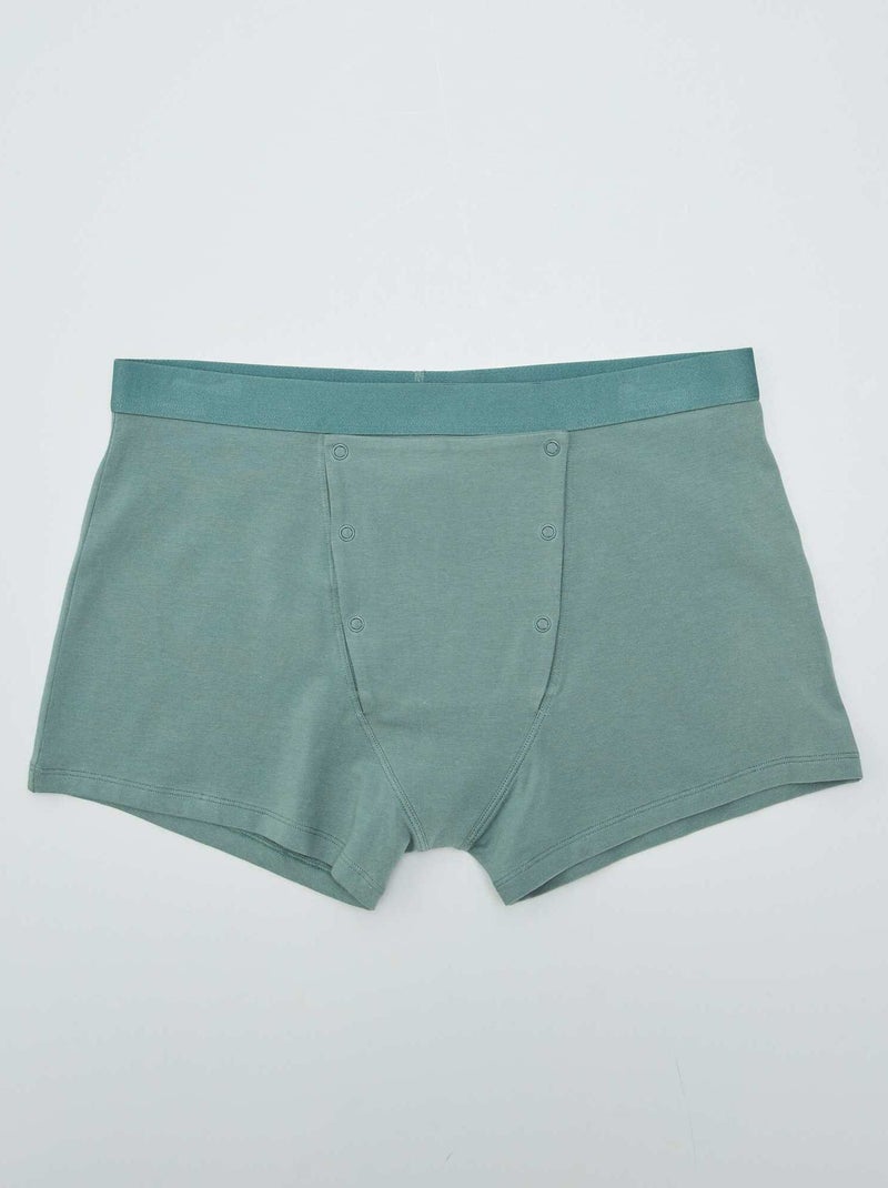 Pack de 2 boxers con automáticos - So Easy AZUL - Kiabi