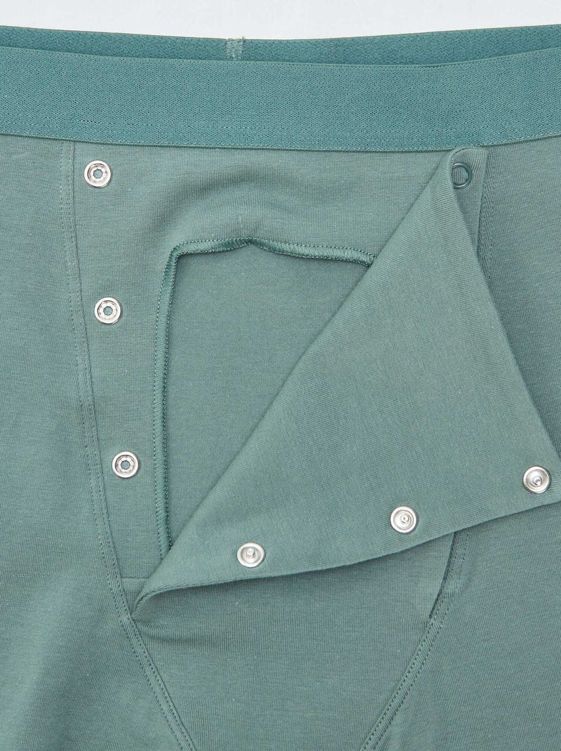 Pack de 2 boxers con automáticos - So Easy AZUL - Kiabi