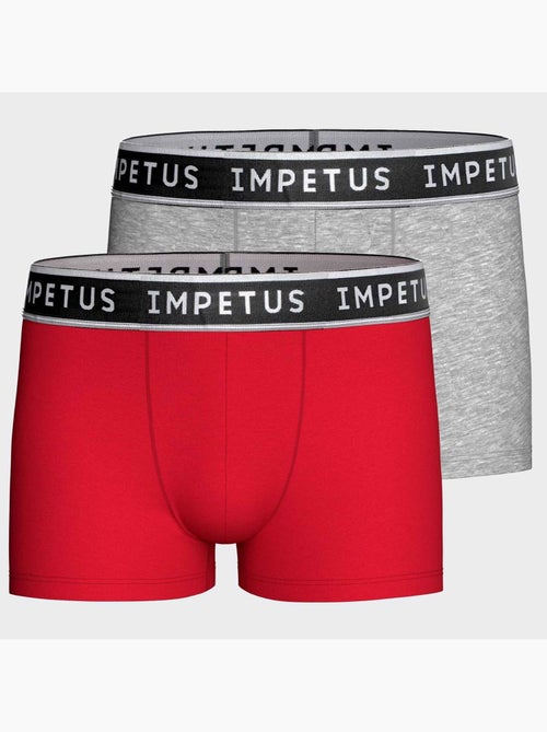 Pack de 2 boxers de algodón para niño | Impetus - Kiabi