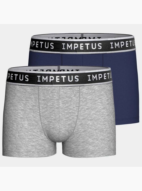 Pack de 2 boxers de algodón para niño | Impetus - Kiabi