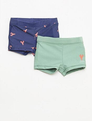 Pack de 2 bóxers de baño