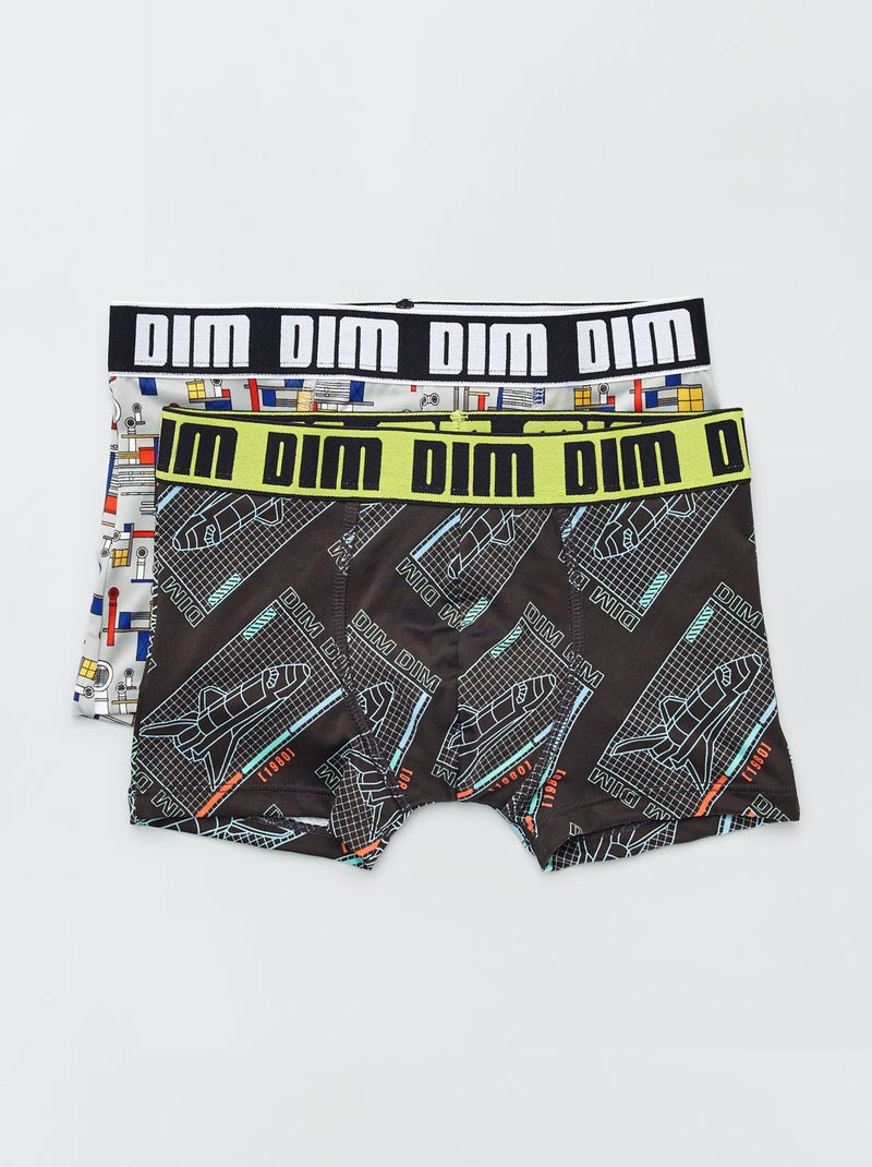 Pack de 2 boxers 'Dim' BEIGE - Kiabi
