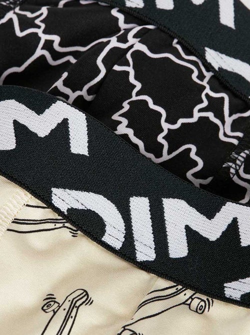 Pack de 2 bóxers 'Dim' estampados - Kiabi