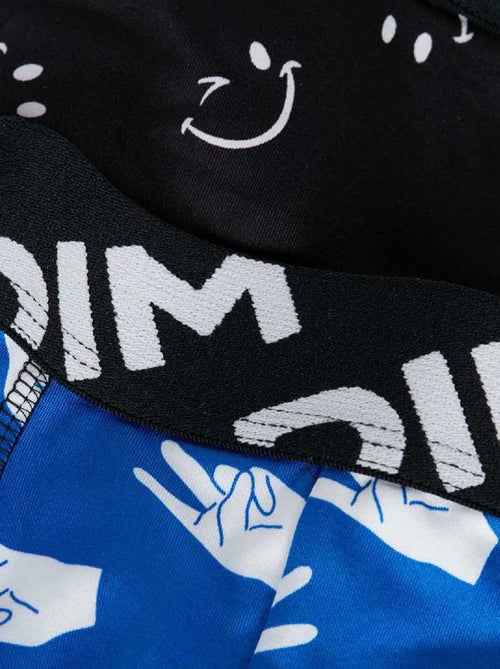 Pack de 2 bóxers 'Dim' estampados - Kiabi