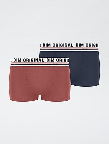 Pack de 2 bóxers 'Dim' lisos