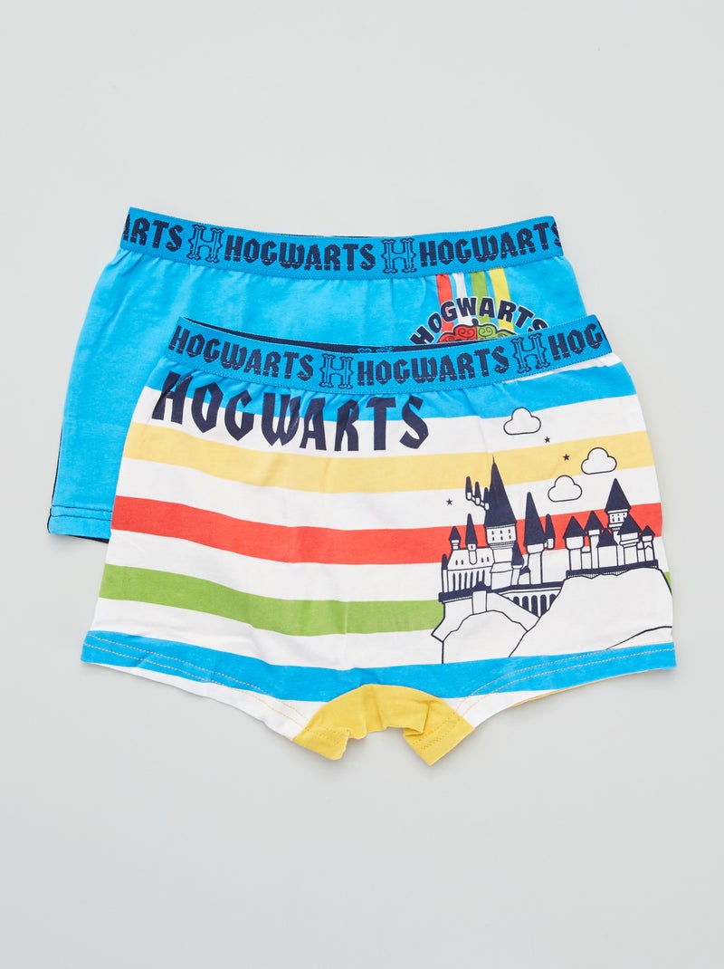 Pack de 2 bóxers 'Harry Potter' AZUL - Kiabi
