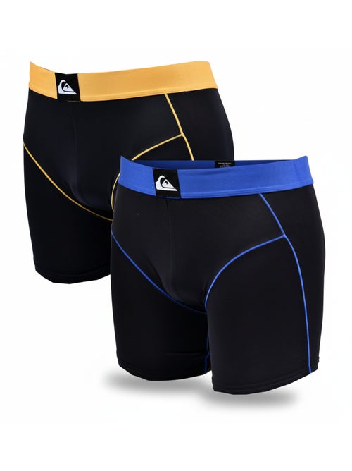 Pack de 2 Bóxers Hombre QUIKSILVER Microfibra Sport - Kiabi