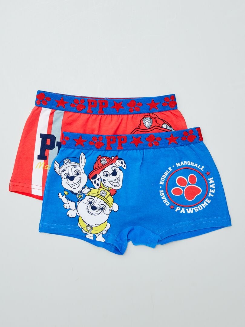 Pack de 2 boxers 'La Patrulla Canina' AZUL - Kiabi