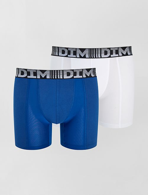 Pack de 2 boxers largos 3D Flex air 'DIM' - Kiabi