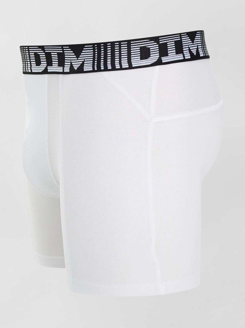 Pack de 2 boxers largos 3D Flex air 'DIM' BEIGE - Kiabi