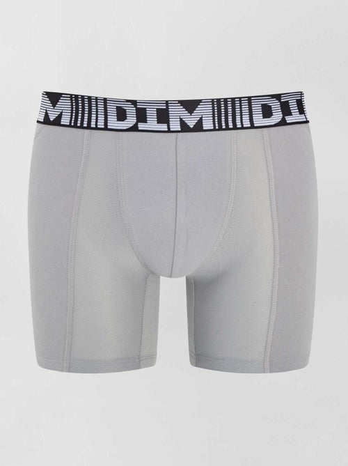 Pack de 2 boxers largos 3D Flex air 'DIM' - Kiabi