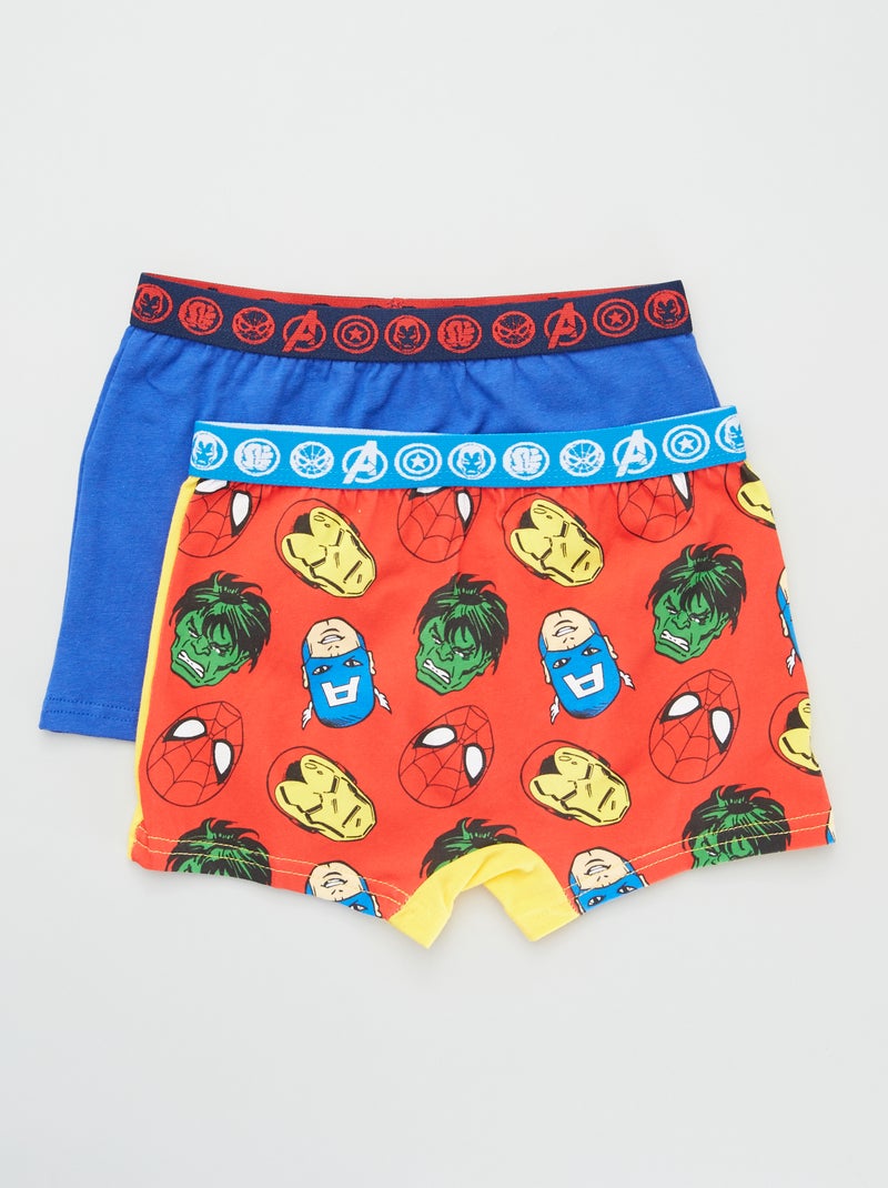Pack de 2 bóxers 'Los Vengadores' AMARILLO - Kiabi