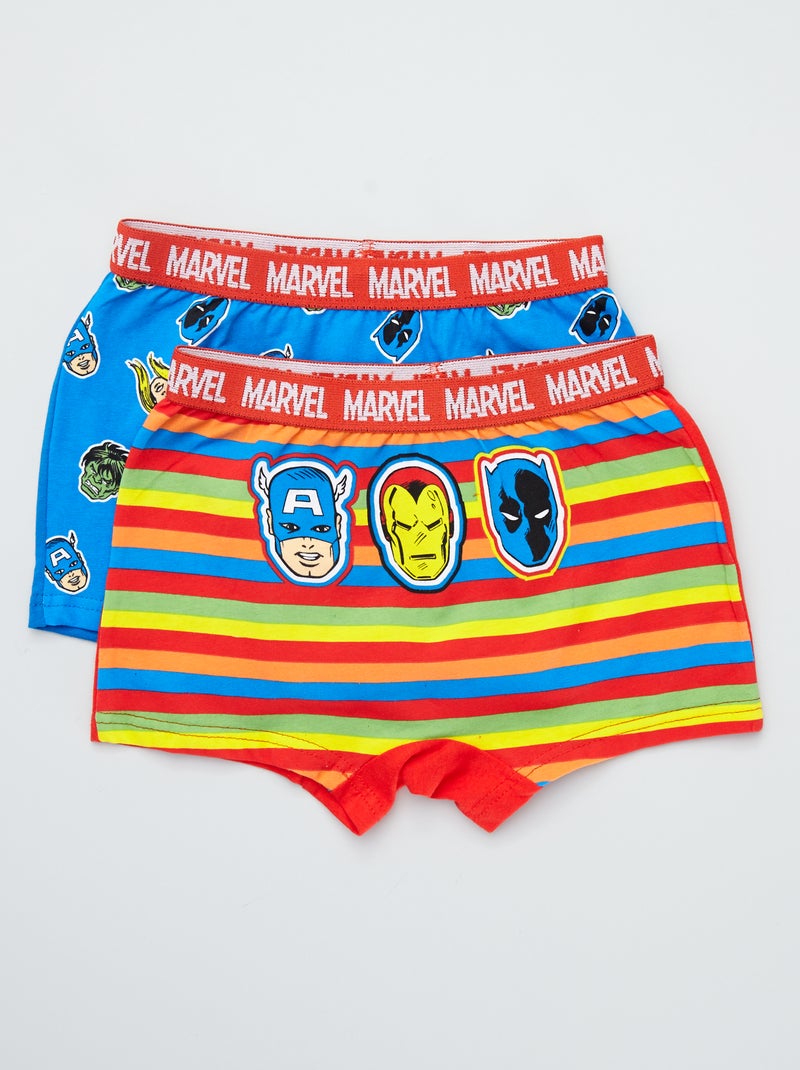 Pack de 2 boxers 'Los Vengadores' AZUL - Kiabi