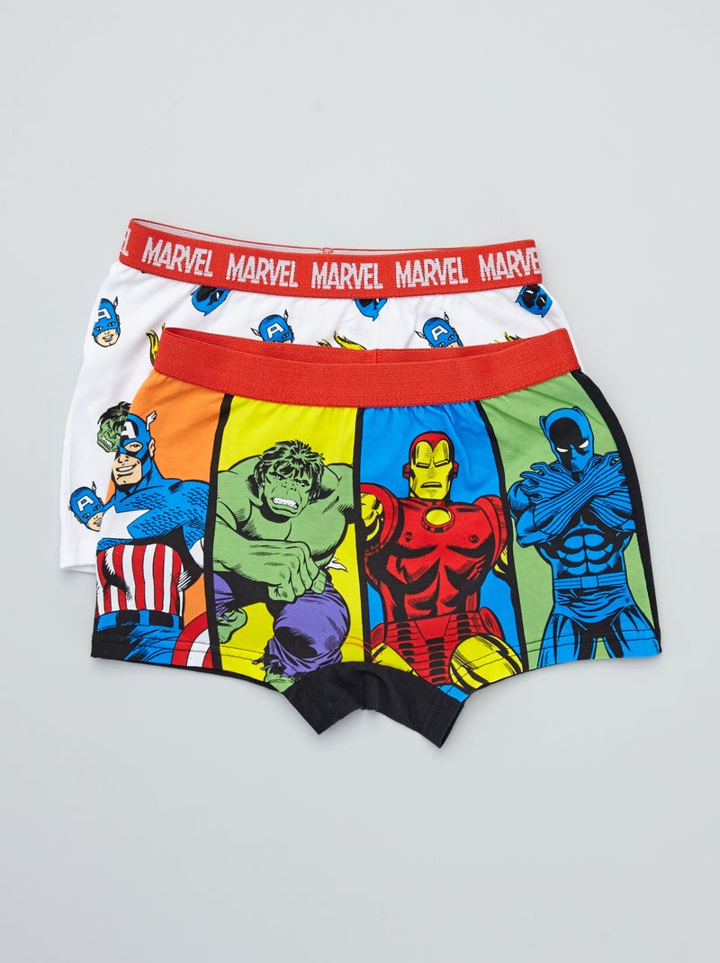 Pack de 2 boxers 'Los Vengadores' BLANCO - Kiabi