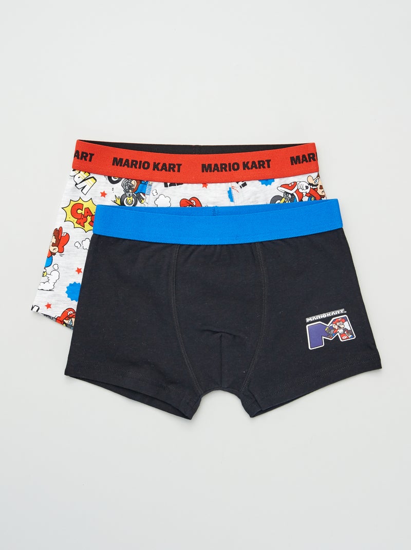 Pack de 2 bóxers 'Mario' AZUL - Kiabi