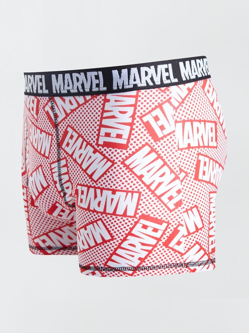Pack de boxers 'Marvel' rojo - - 14.00€