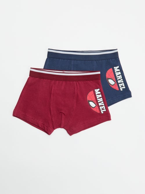 Pack de 2 bóxers 'Marvel' 'Spider-man' - Kiabi