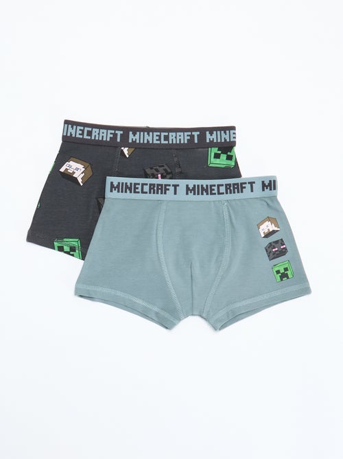 Pack de 2 bóxers 'Minecraft' - Kiabi