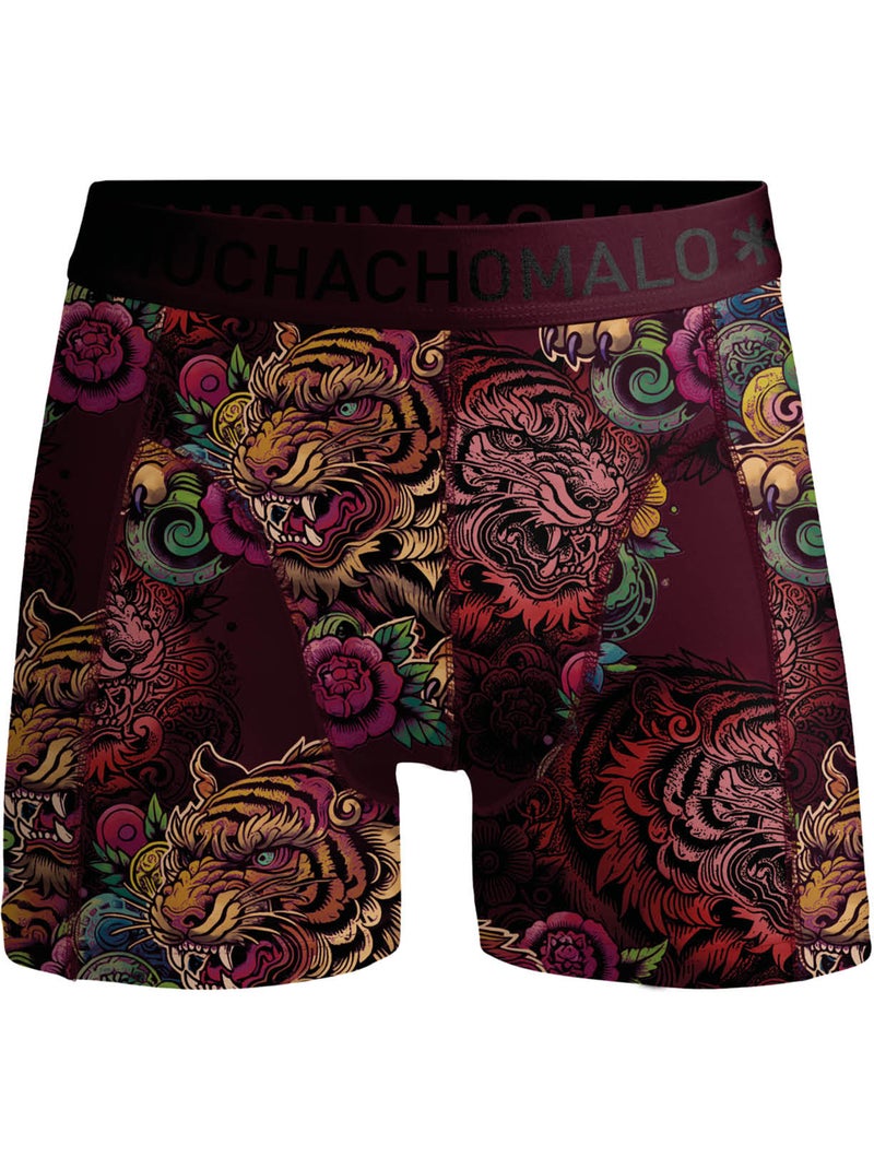 Pack de 2 bóxers Muchachomalo Azul Rojo - Kiabi