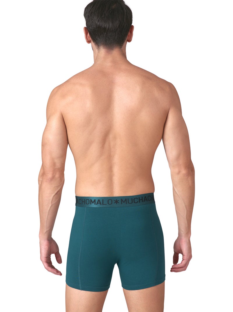 Pack de 2 bóxers Muchachomalo Gris verde negro - Kiabi