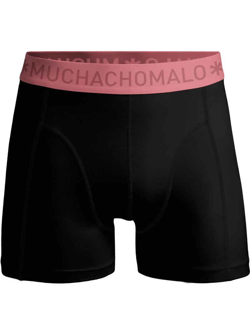 Pack de 2 bóxers Muchachomalo Negro Amarillo - Kiabi