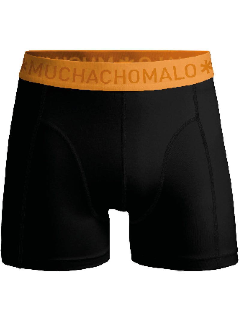 Pack de 2 bóxers Muchachomalo Negro Naranja - Kiabi