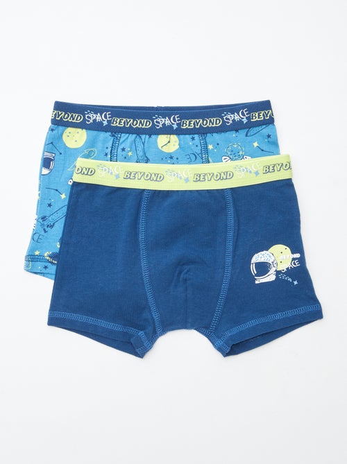 Pack de 2 boxers 'Petit Béguin' - Kiabi