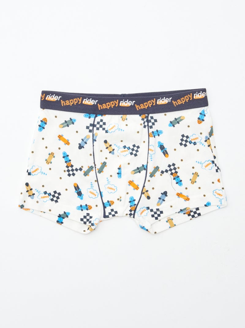 Pack de 2 boxers 'Petit Béguin' Beige - Kiabi