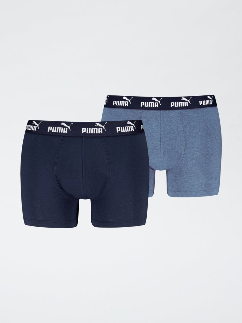 Pack de 2 boxers 'Puma' Azul - Kiabi