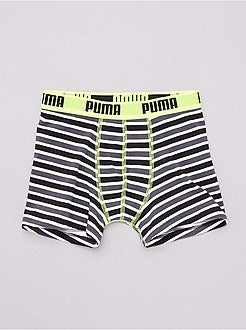 Niño 10-18 años - Pack de 2 boxers 'Puma' - Kiabi