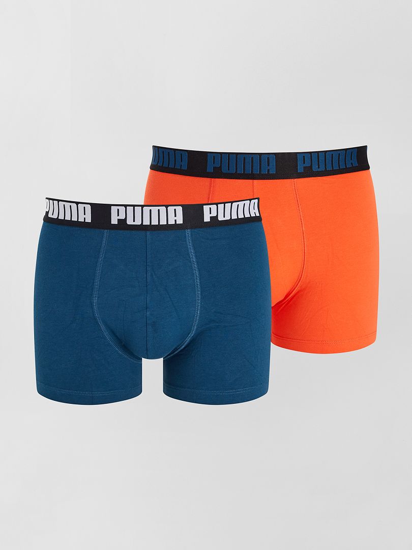 Pack de 2 boxers 'Puma' - NARANJA - Kiabi - 16.00€