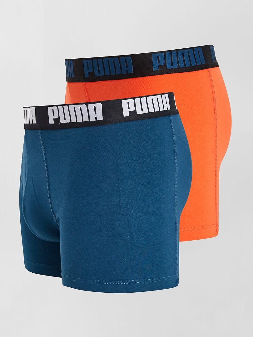 Pack de 2 boxers 'Puma' - NARANJA - Kiabi - 16.00€