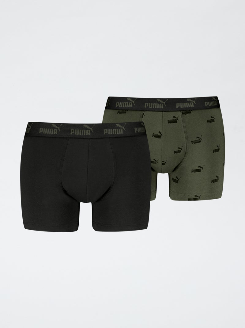 Pack de 2 boxers 'Puma' Negro - Kiabi