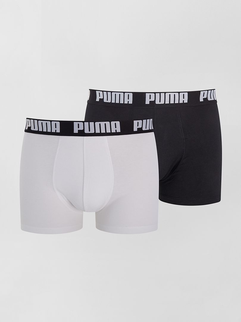 Pack de 2 boxers 'Puma' NEGRO - Kiabi