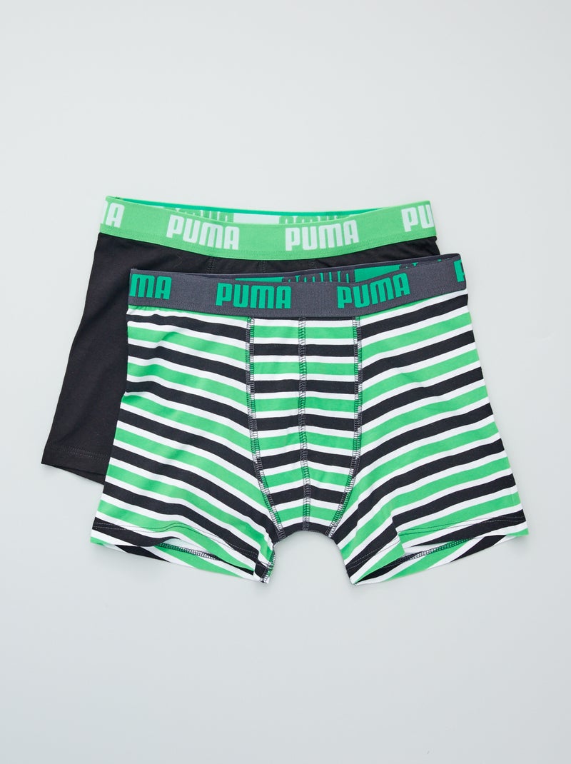 Pack de 2 boxers 'Puma' VERDE - Kiabi