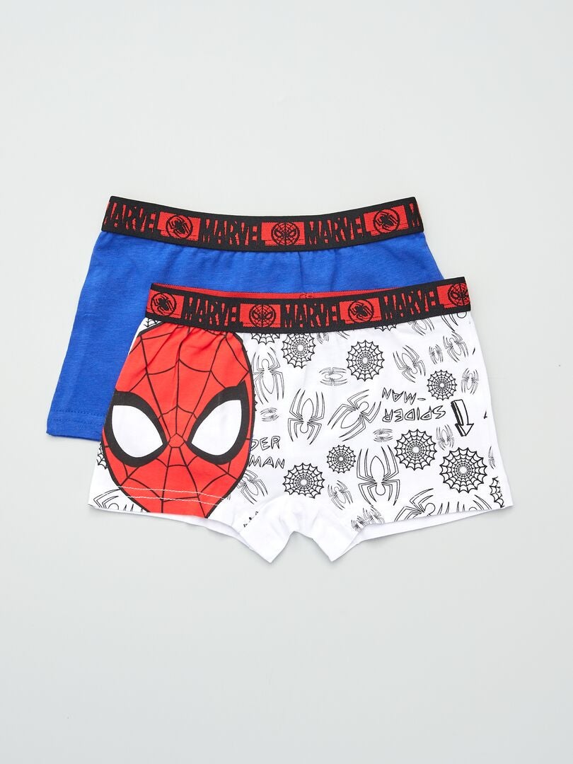 Pack de 2 boxers 'Spider-Man' AZUL - Kiabi