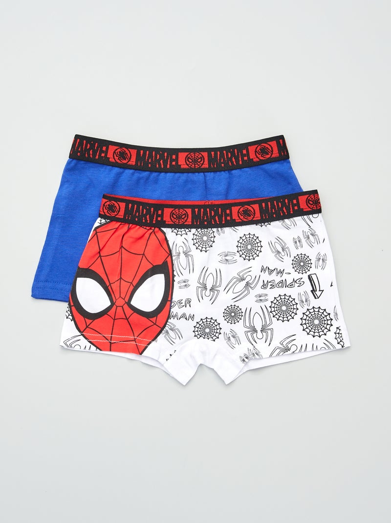 Pack de 2 boxers 'Spider-Man' AZUL - Kiabi