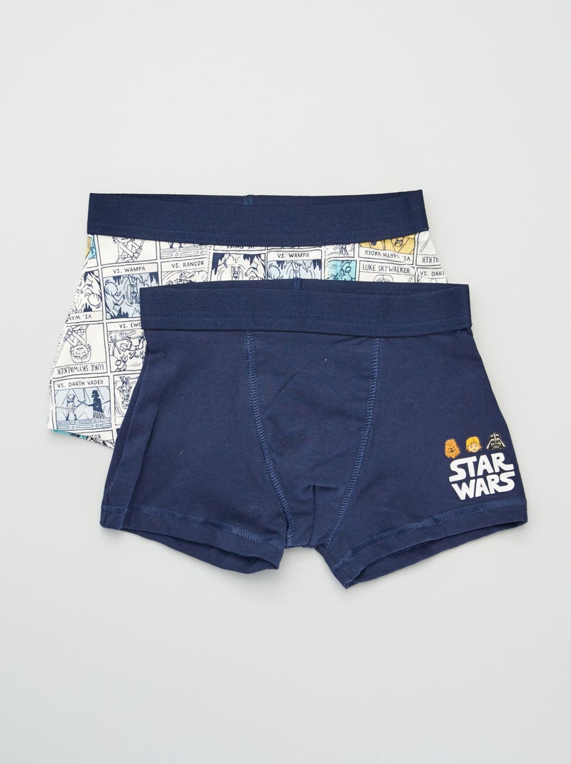Pack de 2 bóxers 'Star Wars' BLANCO - Kiabi